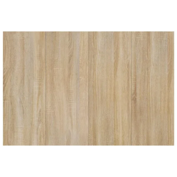 VidaXL Tête De Lit Chêne Sonoma 120×1,5×80 Cm Bois D’ingénierie officiel 6