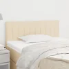Nouvelle tendance VidaXL Tête De Lit Crème 90x5x78/88 Cm Tissu 14
