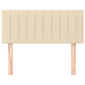 Nouvelle tendance VidaXL Tête De Lit Crème 90x5x78/88 Cm Tissu 11