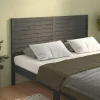VidaXL Tête De Lit Gris 156x4x100 Cm Bois Massif De Pin exclusivement disponibles 14