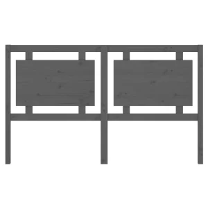 VidaXL Tête De Lit Gris 165,5x4x100 Cm Bois Massif De Pin mode 13