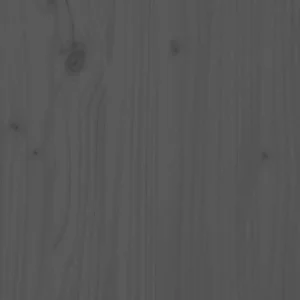 VidaXL Tête De Lit Gris 165,5x4x100 Cm Bois Massif De Pin mode 15