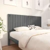 Boutique VidaXL Tête De Lit Gris 165,5x4x100 Cm Bois Massif De Pin 17