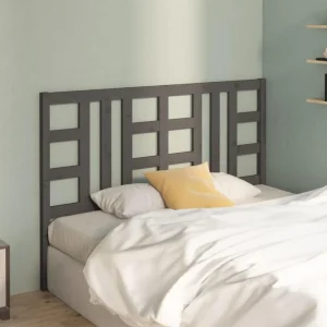 VidaXL Tête De Lit Gris 166x4x100 Cm Bois Massif De Pin online boutique 11