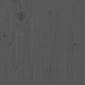 VidaXL Tête De Lit Gris 166x4x100 Cm Bois Massif De Pin online boutique 15