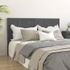 mode VidaXL Tête De Lit Gris 205,5x4x100 Cm Bois Massif De Pin 16