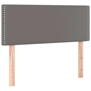 VidaXL Tête De Lit Gris 80x5x78/88 Cm Similicuir marque moins cher 9