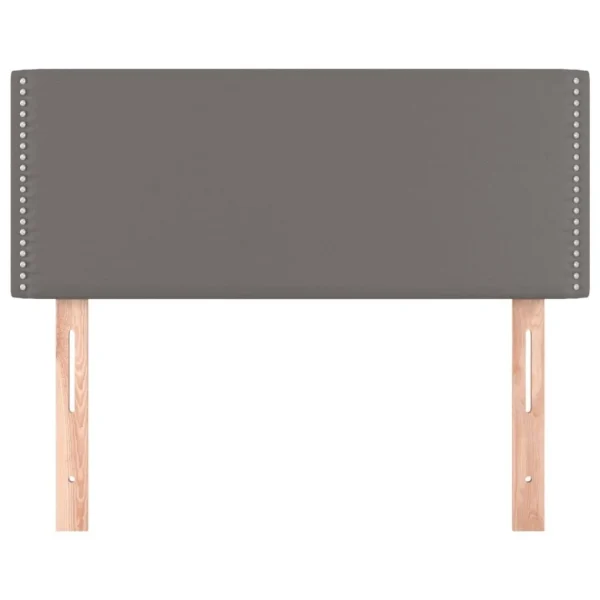 VidaXL Tête De Lit Gris 80x5x78/88 Cm Similicuir marque moins cher 4