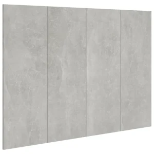 Couleurs variées VidaXL Tête De Lit Gris Béton 120×1,5×80 Cm Bois D’ingénierie 9