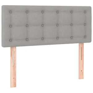 VidaXL Tête De Lit Gris Clair 100x5x78/88 Cm Tissu magasins pour 9