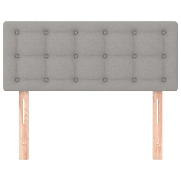 VidaXL Tête De Lit Gris Clair 100x5x78/88 Cm Tissu magasins pour 4
