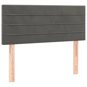 à prix d'occasion VidaXL Tête De Lit Gris Foncé 80x5x78/88 Cm Velours 9