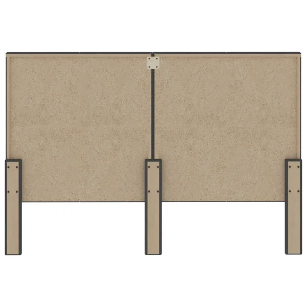 meilleure qualité VidaXL Tête De Lit Gris Foncé Tissu 160×200 Cm 5