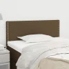 VidaXL Tête De Lit Marron Foncé 80x5x78/88 Cm Tissu vente pas cher en ligne 19