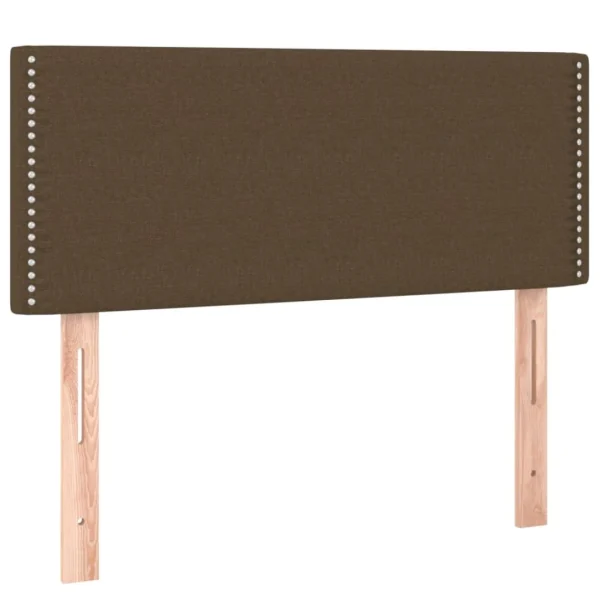 VidaXL Tête De Lit Marron Foncé 80x5x78/88 Cm Tissu vente pas cher en ligne 3