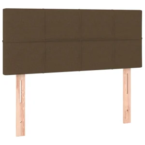 VidaXL Tête De Lit Marron Foncé 90x5x78/88 Cm Tissu achetez 9