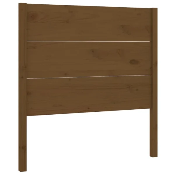 VidaXL Tête De Lit Marron Miel 106x4x100 Cm Bois Massif De Pin meilleur service 3