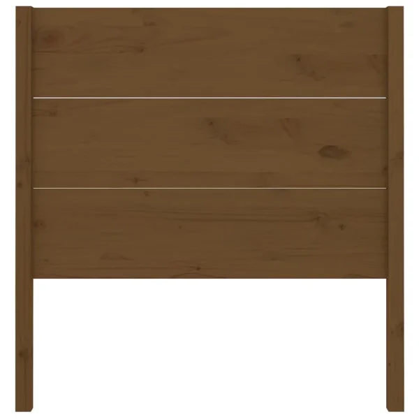 VidaXL Tête De Lit Marron Miel 106x4x100 Cm Bois Massif De Pin meilleur service 5