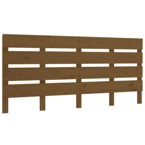 VidaXL Tête De Lit Marron Miel 120x3x80 Cm Bois Massif De Pin en ligne vente 9
