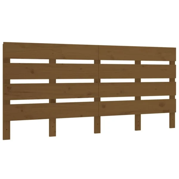 VidaXL Tête De Lit Marron Miel 120x3x80 Cm Bois Massif De Pin en ligne vente 3