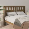 REMISE VidaXL Tête De Lit Marron Miel 140,5x4x100 Cm Bois Massif De Pin 17