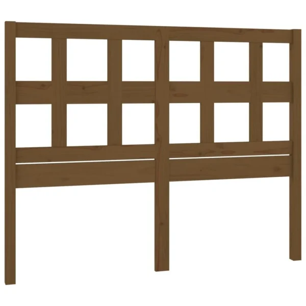 VidaXL Tête De Lit Marron Miel 140,5x4x100 Cm Bois Massif De Pin magasin en ligne 3