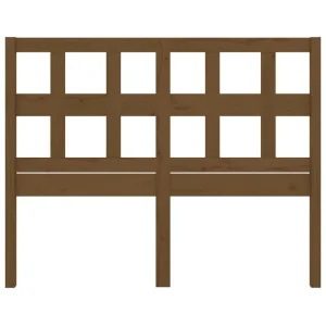VidaXL Tête De Lit Marron Miel 140,5x4x100 Cm Bois Massif De Pin magasin en ligne 13