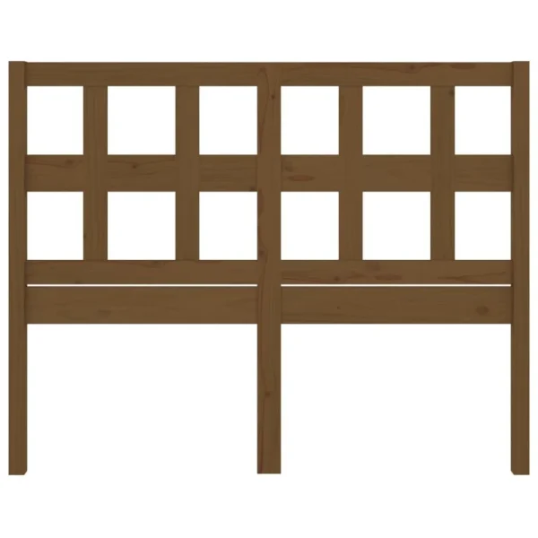 VidaXL Tête De Lit Marron Miel 140,5x4x100 Cm Bois Massif De Pin magasin en ligne 5