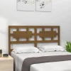 vente en ligne pas cher VidaXL Tête De Lit Marron Miel 140,5x4x100 Cm Bois Massif De Pin 16