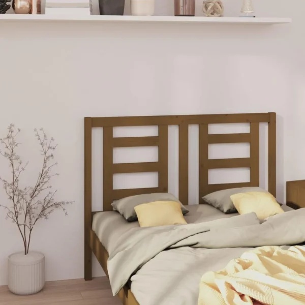 VidaXL Tête De Lit Marron Miel 141x4x100 Cm Bois Massif De Pin grossiste en ligne 1