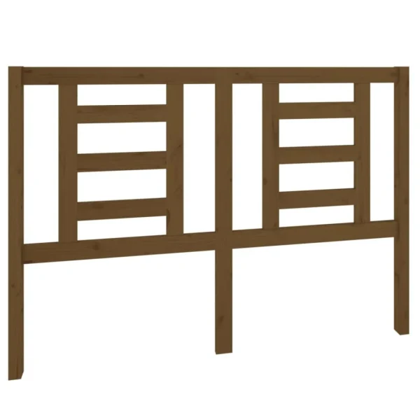 VidaXL Tête De Lit Marron Miel 141x4x100 Cm Bois Massif De Pin grossiste en ligne 3