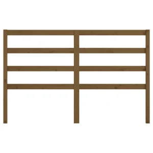 des prix incroyables VidaXL Tête De Lit Marron Miel 141x4x100 Cm Bois Massif De Pin 13