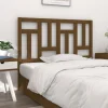 soldes pas cher VidaXL Tête De Lit Marron Miel 155,5x4x100 Cm Bois Massif De Pin 19