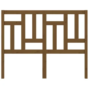 soldes pas cher VidaXL Tête De Lit Marron Miel 155,5x4x100 Cm Bois Massif De Pin 11