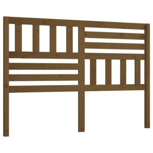 VidaXL Tête De Lit Marron Miel 156x4x100 Cm Bois Massif De Pin mode pas chere 9