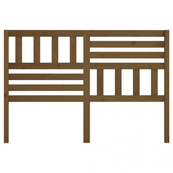 VidaXL Tête De Lit Marron Miel 156x4x100 Cm Bois Massif De Pin mode pas chere 5