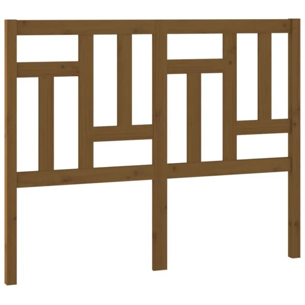 VidaXL Tête De Lit Marron Miel 165,5x4x100 Cm Bois Massif De Pin soldes en ligne 3