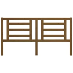 VidaXL Tête De Lit Marron Miel 186x4x100 Cm Bois De Pin Massif france en ligne 11