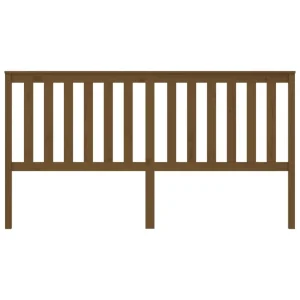 Retour Facile et Gratuit VidaXL Tête De Lit Marron Miel 186x6x101 Cm Bois Massif De Pin 11