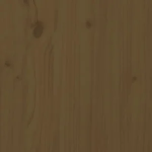 VidaXL Tête De Lit Marron Miel 206x4x100 Cm Bois Massif De Pin grand choix 15