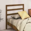 VidaXL Tête De Lit Marron Miel 81x4x100 Cm Bois Massif De Pin Pas Cher Magasin Soldes 14