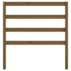 VidaXL Tête De Lit Marron Miel 81x4x100 Cm Bois Massif De Pin Pas Cher Magasin Soldes 13