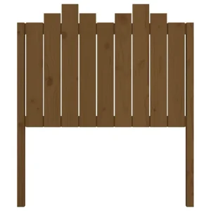 VidaXL Tête De Lit Marron Miel 96x4x110 Cm Bois Massif De Pin destockage 13