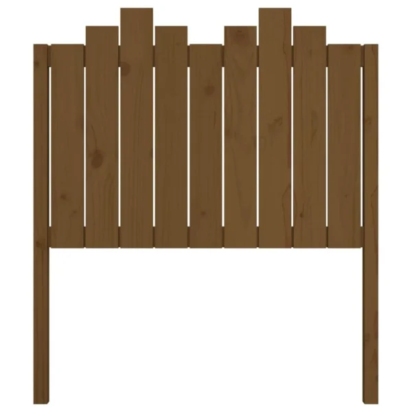 VidaXL Tête De Lit Marron Miel 96x4x110 Cm Bois Massif De Pin destockage 5