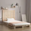 VidaXL Tête De Lit Murale 126x3x91,5 Cm Bois Massif De Pin offre spéciale 19