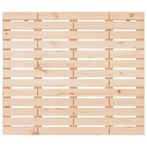 VidaXL Tête De Lit Murale 126x3x91,5 Cm Bois Massif De Pin offre spéciale 11