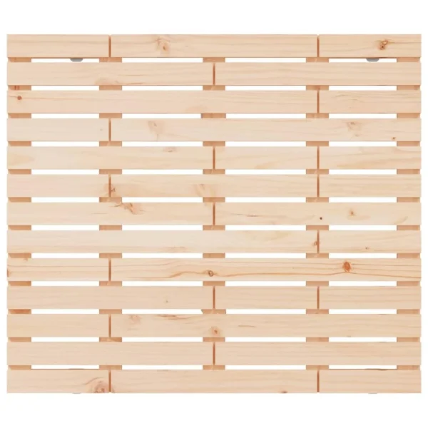 VidaXL Tête De Lit Murale 126x3x91,5 Cm Bois Massif De Pin offre spéciale 4