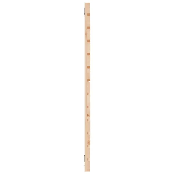 VidaXL Tête De Lit Murale 126x3x91,5 Cm Bois Massif De Pin offre spéciale 5
