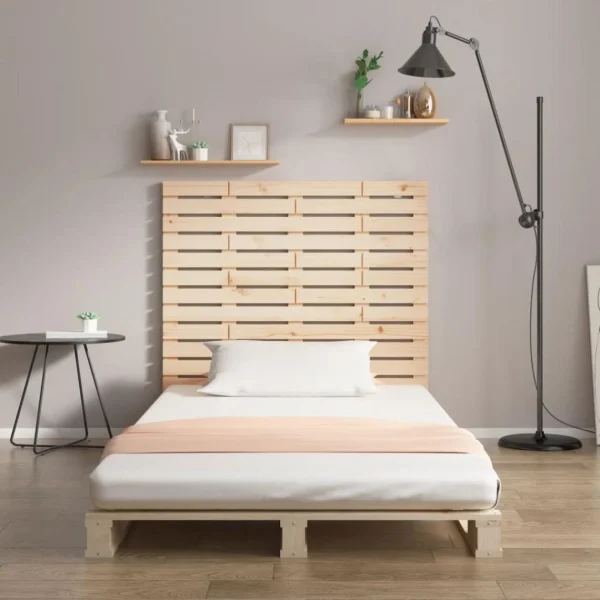 VidaXL Tête De Lit Murale 146x3x91,5 Cm Bois Massif De Pin grossiste en ligne 3