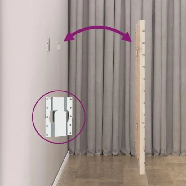 VidaXL Tête De Lit Murale 146x3x91,5 Cm Bois Massif De Pin grossiste en ligne 6